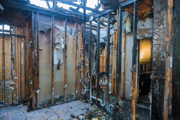 Professional Emergency Fire Cleanup technician working in Edwards AFB, CA